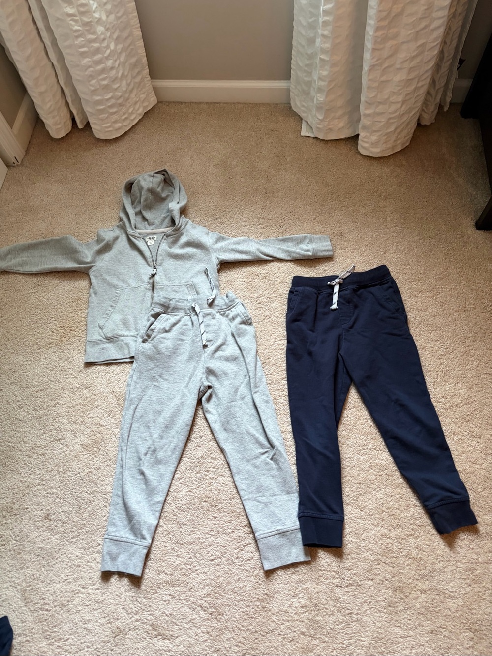 J. Crew Factory Kids Sweatpants & Sweatshirt Bundle Size Small (6/7)